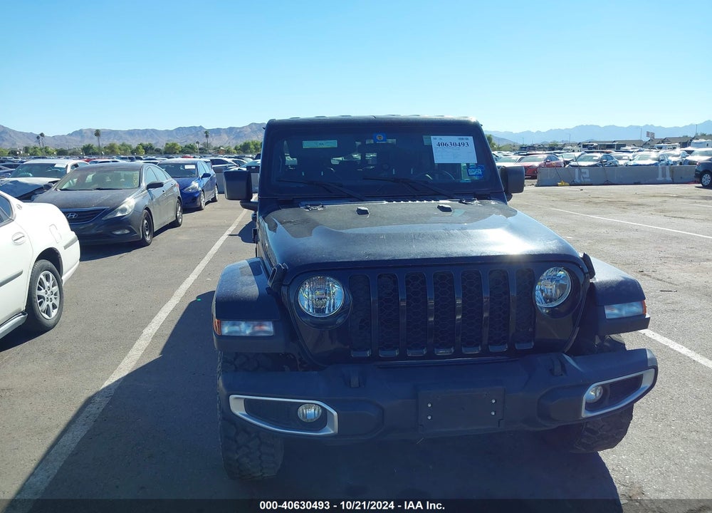 2022 JEEP GLADIATOR VIN: 1C6HJTAG7NL128584