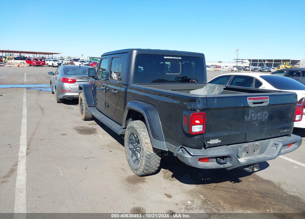 2022 JEEP GLADIATOR VIN: 1C6HJTAG7NL128584