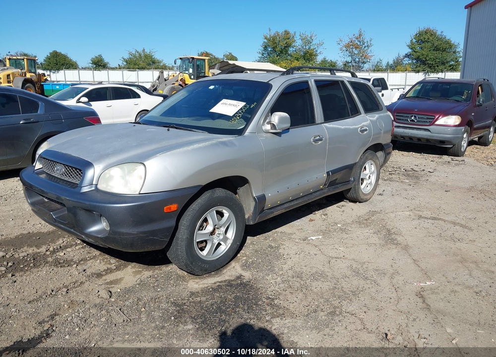 2003 HYUNDAI SANTA FE GLS/LX VIN: KM8SC13D93U434589