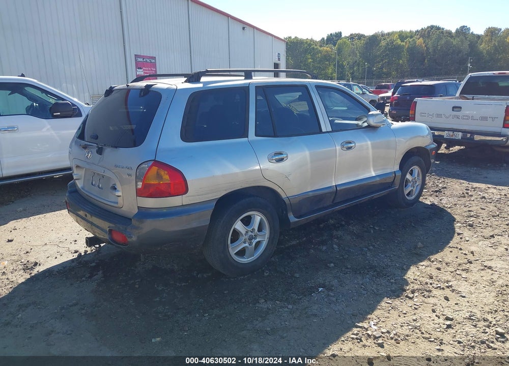 2003 HYUNDAI SANTA FE GLS/LX VIN: KM8SC13D93U434589