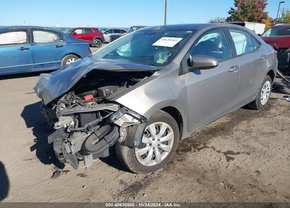 2014 TOYOTA COROLLA LE VIN: 2T1BURHE7EC038873