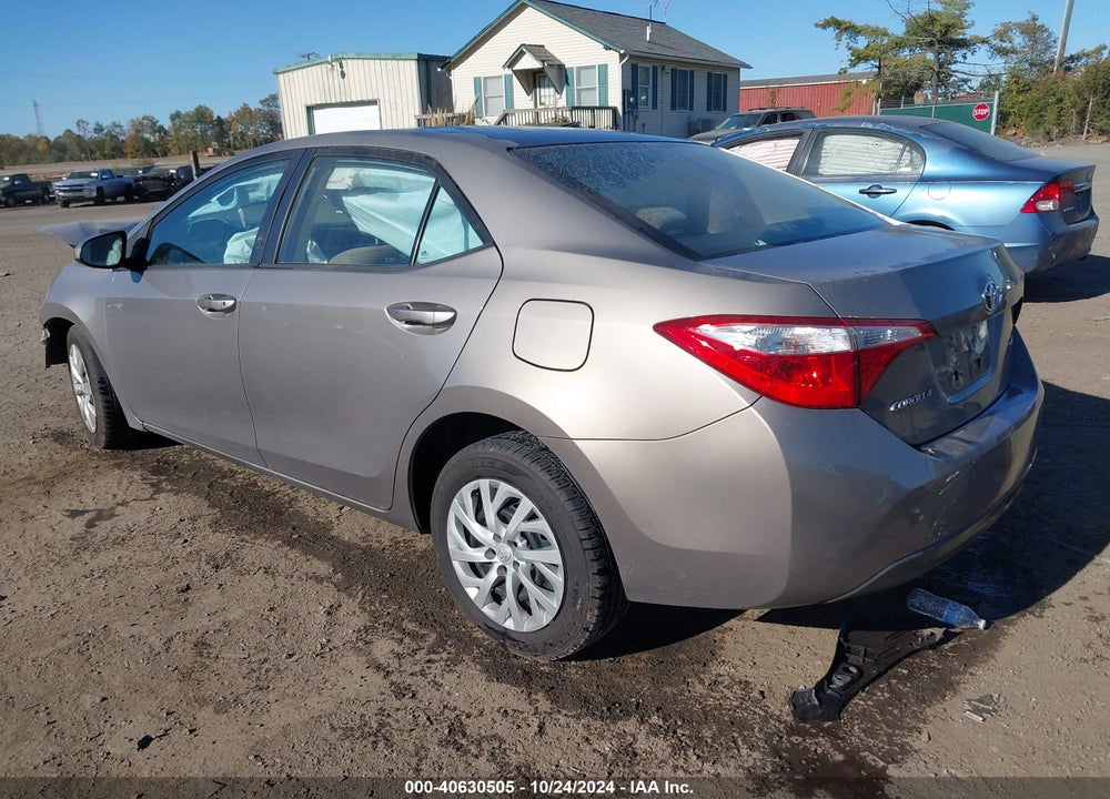 2014 TOYOTA COROLLA LE VIN: 2T1BURHE7EC038873
