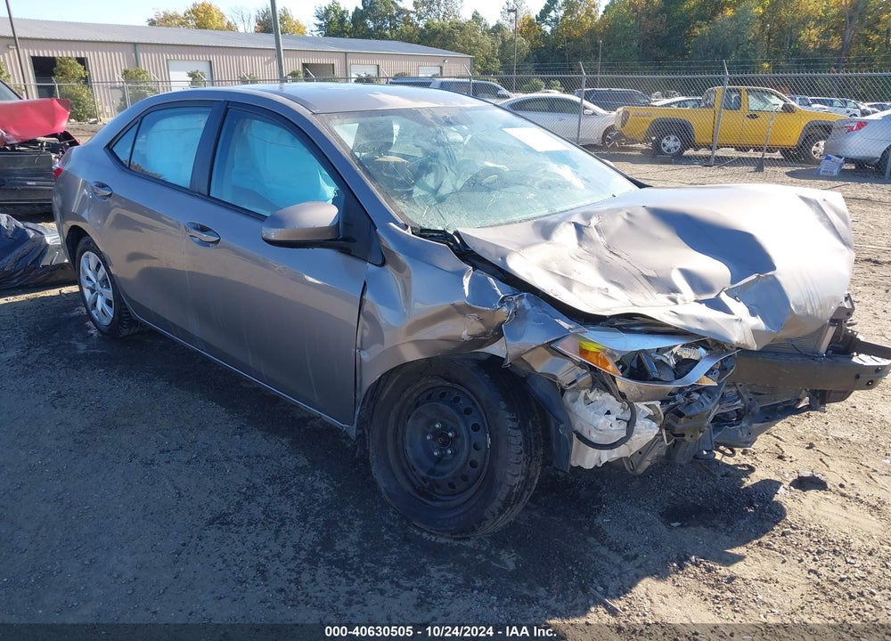 2014 TOYOTA COROLLA LE VIN: 2T1BURHE7EC038873
