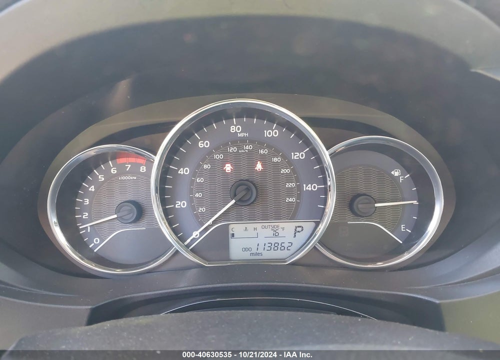 2015 TOYOTA COROLLA L VIN: 2T1BURHE1FC473986