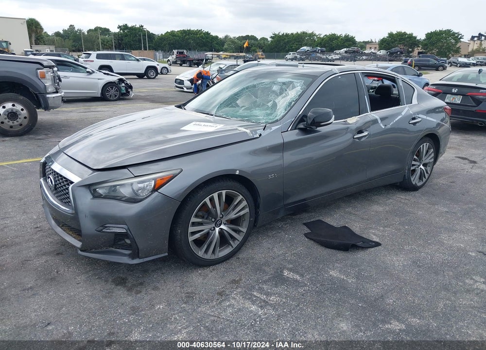 2018 INFINITI Q50 3.0T SPORT VIN: JN1EV7AR9JM441247
