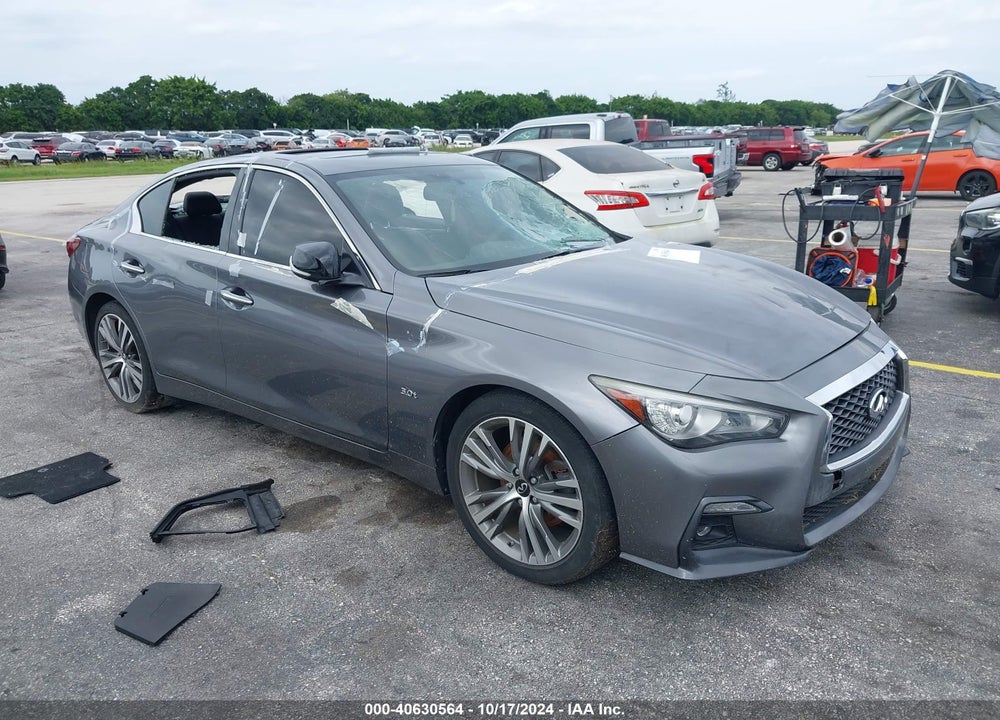 2018 INFINITI Q50 3.0T SPORT VIN: JN1EV7AR9JM441247