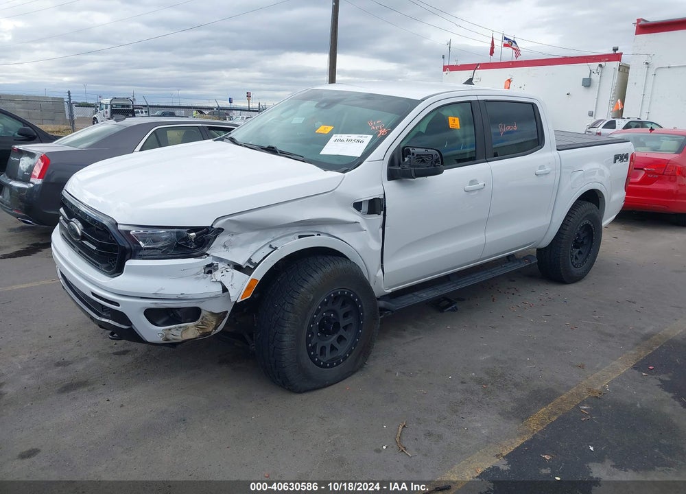 2021 FORD RANGER LARIAT VIN: 1FTER4FH9MLD60436
