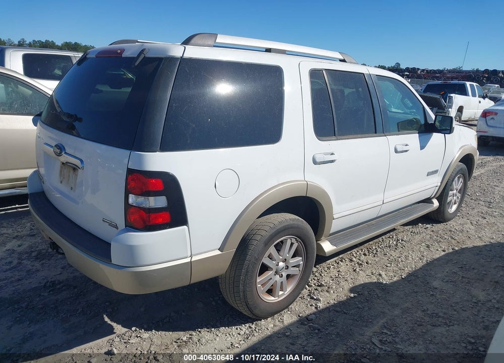 2007 FORD EXPLORER EDDIE BAUER VIN: 1FMEU64E87UB67837