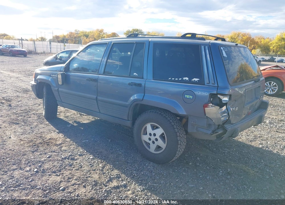 1995 JEEP GRAND CHEROKEE LAREDO VIN: 1J4GZ58Y6SC624294