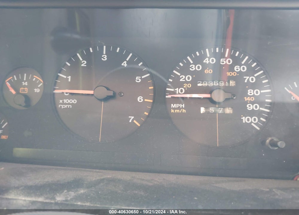 1995 JEEP GRAND CHEROKEE LAREDO VIN: 1J4GZ58Y6SC624294