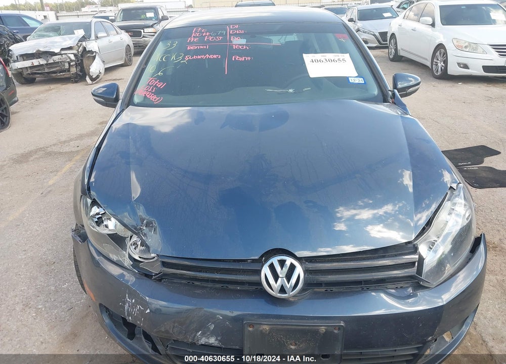2014 VOLKSWAGEN GOLF 2.5L VIN: WVWDB7AJ9EW007514