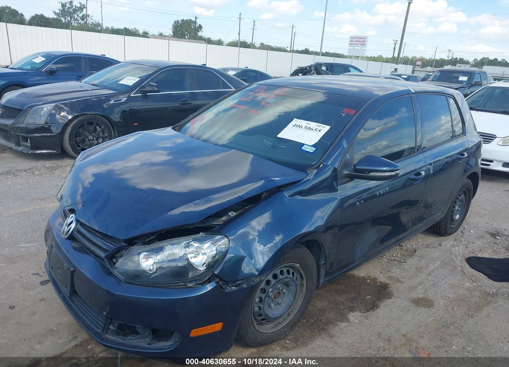 2014 VOLKSWAGEN GOLF 2.5L VIN: WVWDB7AJ9EW007514