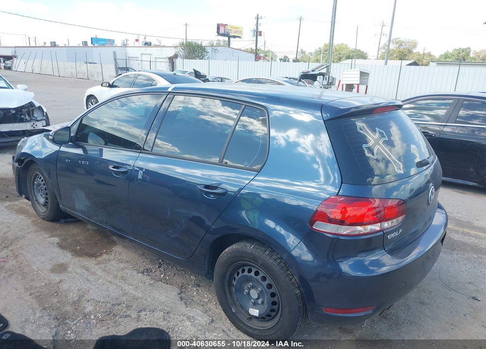2014 VOLKSWAGEN GOLF 2.5L VIN: WVWDB7AJ9EW007514