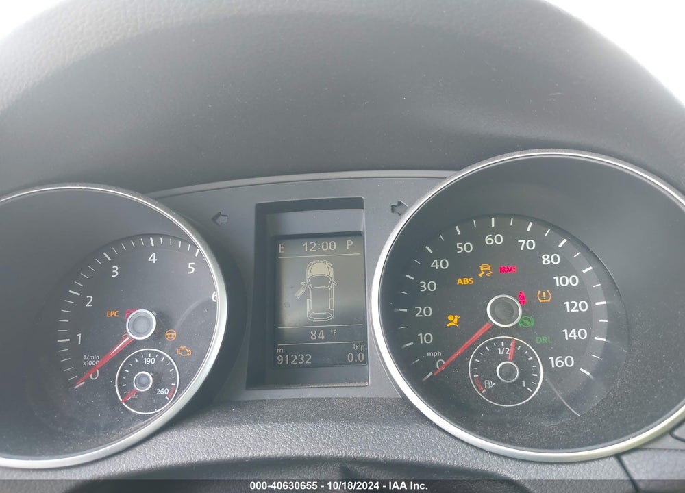 2014 VOLKSWAGEN GOLF 2.5L VIN: WVWDB7AJ9EW007514