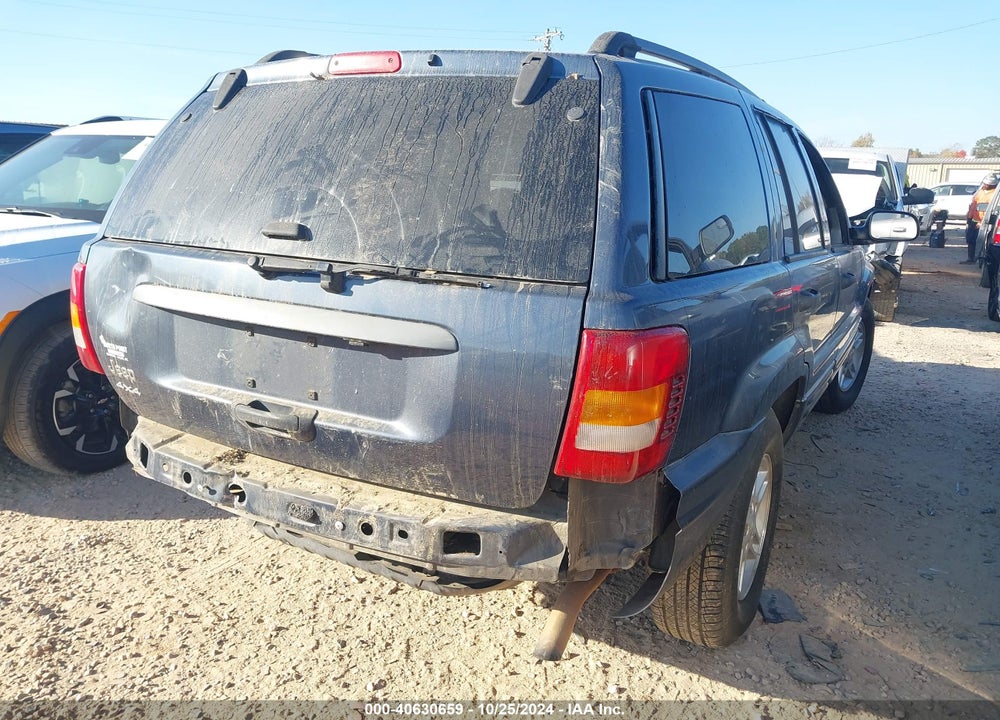 2004 JEEP GRAND CHEROKEE LAREDO VIN: 1J4GW48S04C217427