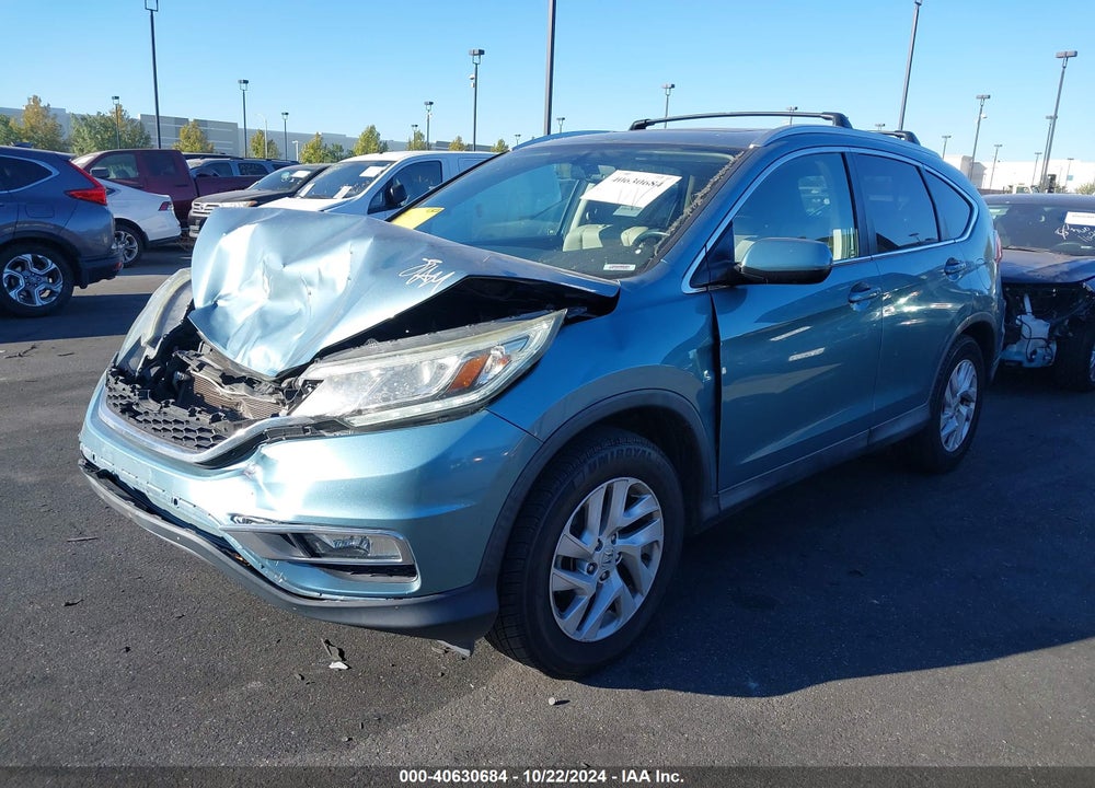2015 HONDA CR-V EX-L VIN: 2HKRM3H71FH503806