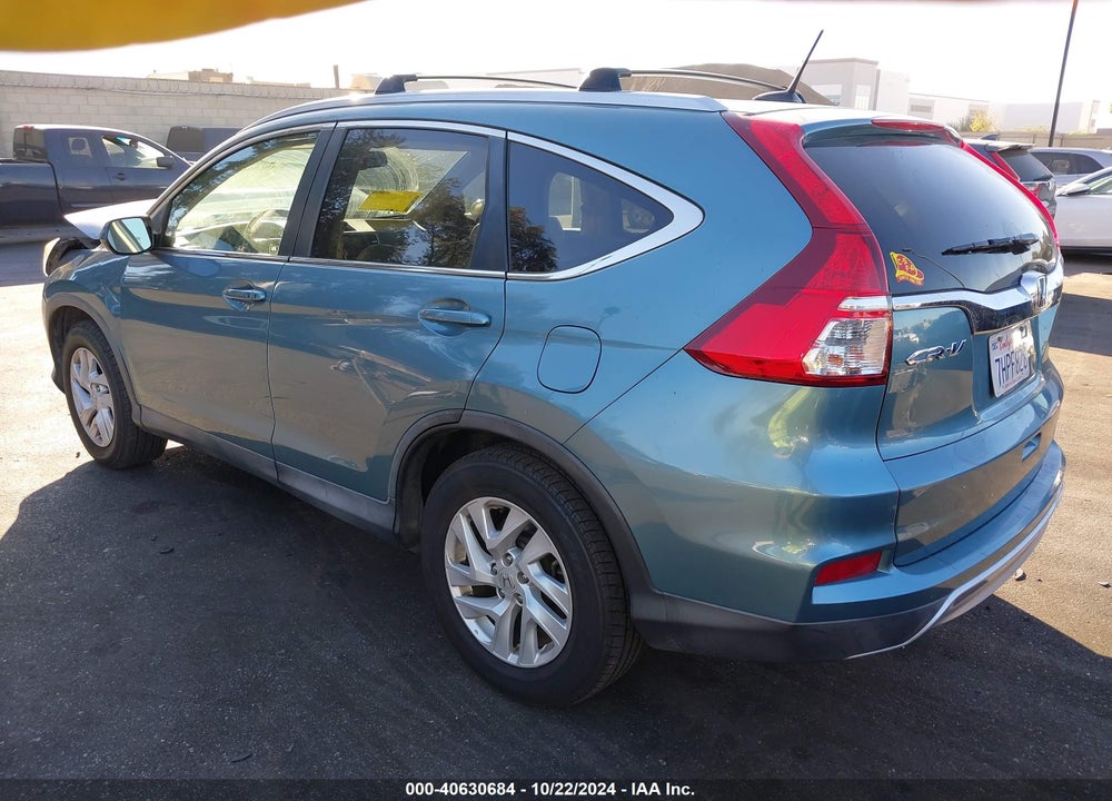 2015 HONDA CR-V EX-L VIN: 2HKRM3H71FH503806