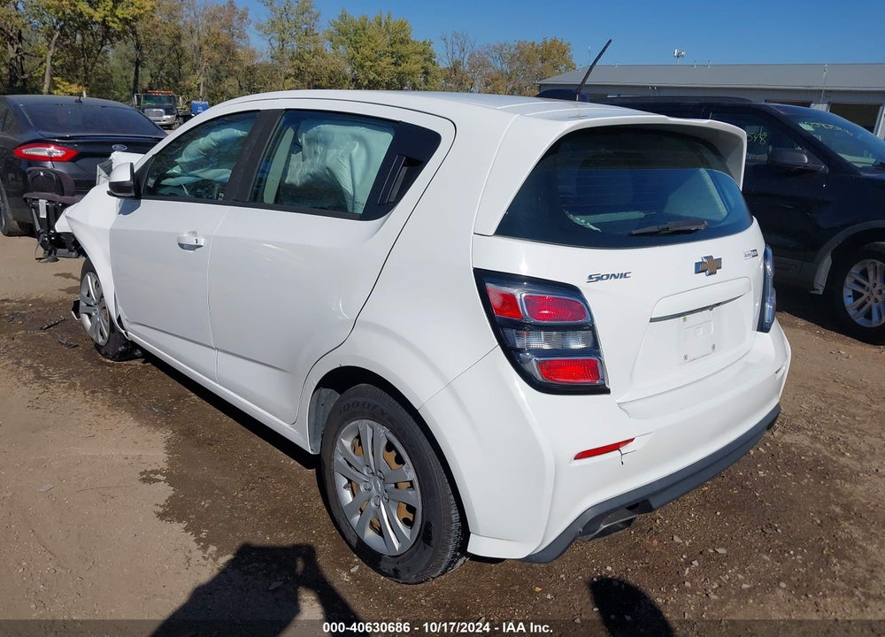 2017 CHEVROLET SONIC LT AUTO VIN: 1G1JG6SH8H4174742
