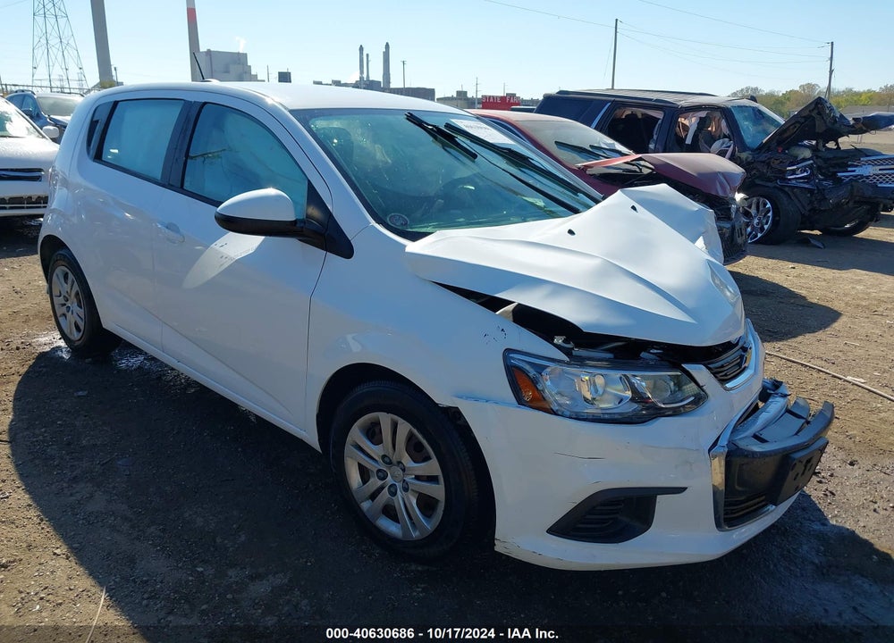 2017 CHEVROLET SONIC LT AUTO VIN: 1G1JG6SH8H4174742