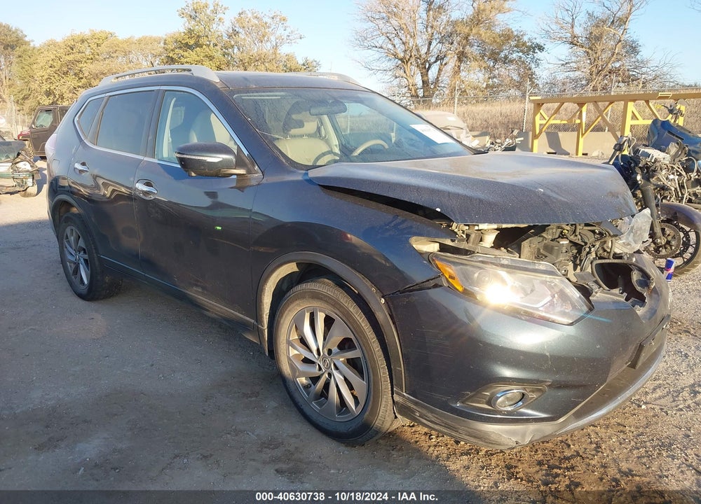 2015 NISSAN ROGUE SL VIN: 5N1AT2MV1FC756324