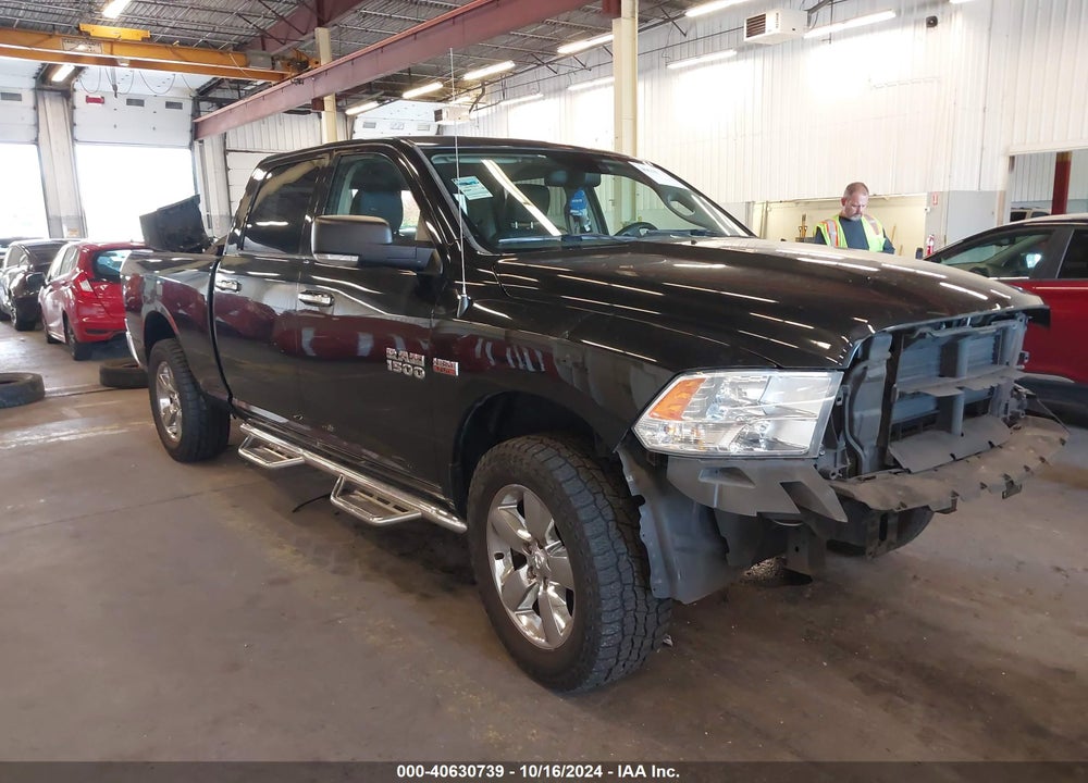 2017 RAM 1500 BIG HORN 4X4 6'4 BOX VIN: 1C6RR7TT9HS628058