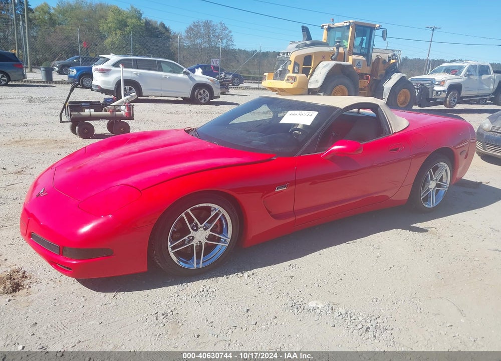 2004 CHEVROLET CORVETTE VIN: 1G1YY32G145123329