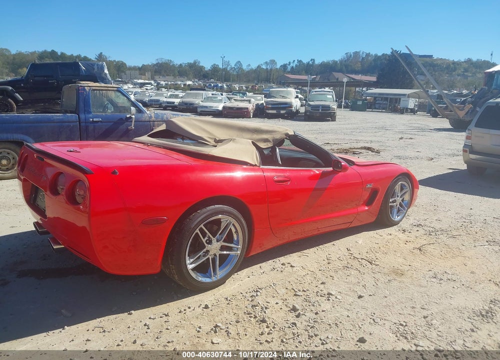 2004 CHEVROLET CORVETTE VIN: 1G1YY32G145123329