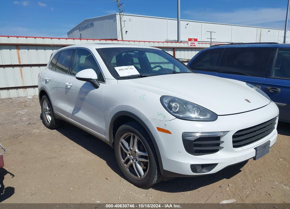 2016 PORSCHE CAYENNE VIN: WP1AA2A23GLA05438