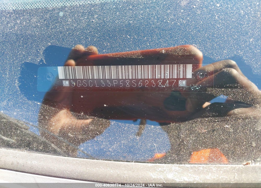 2008 SATURN VUE 4-CYL XE VIN: 3GSCL33P58S623847