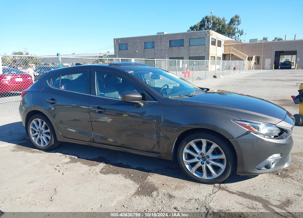 2014 MAZDA 3 S GRAND TOURING VIN: JM1BM1M38E1203680