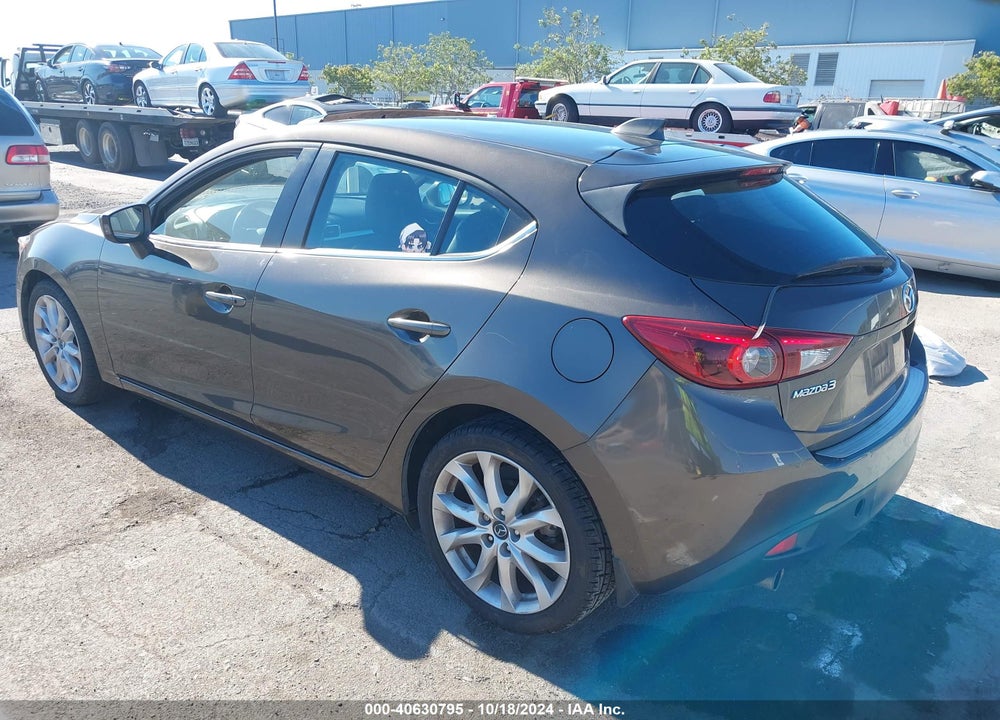 2014 MAZDA 3 S GRAND TOURING VIN: JM1BM1M38E1203680
