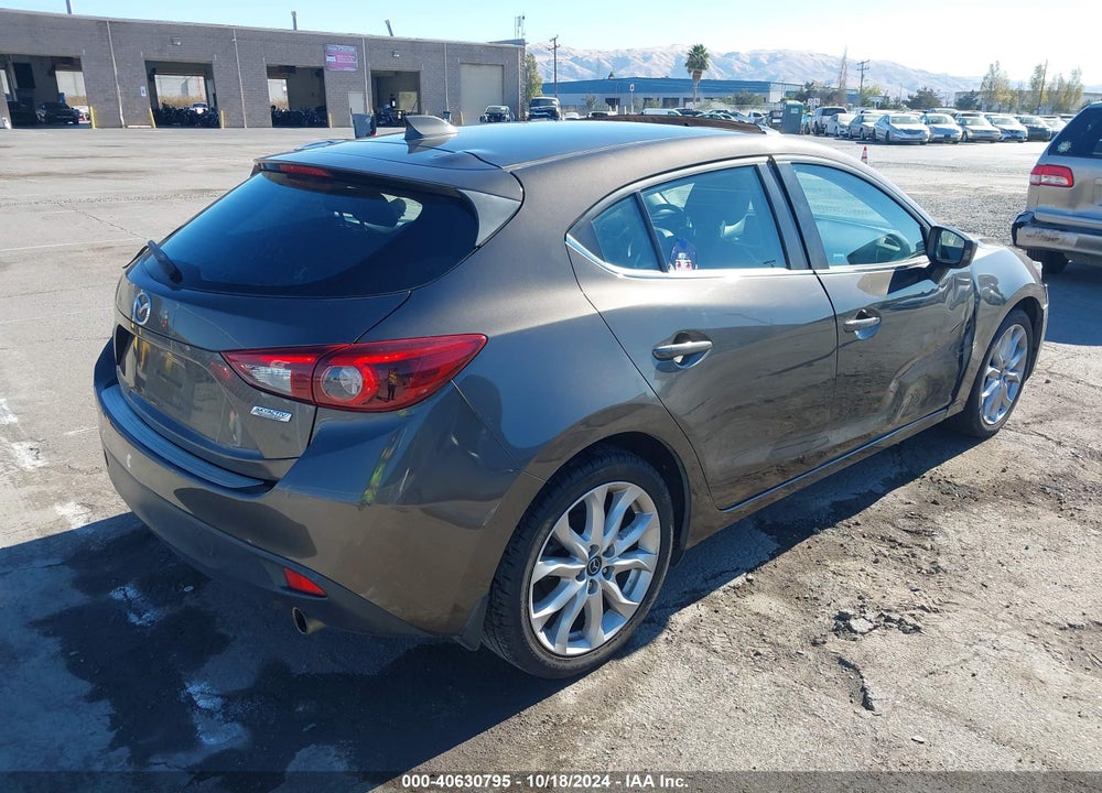 2014 MAZDA 3 S GRAND TOURING VIN: JM1BM1M38E1203680