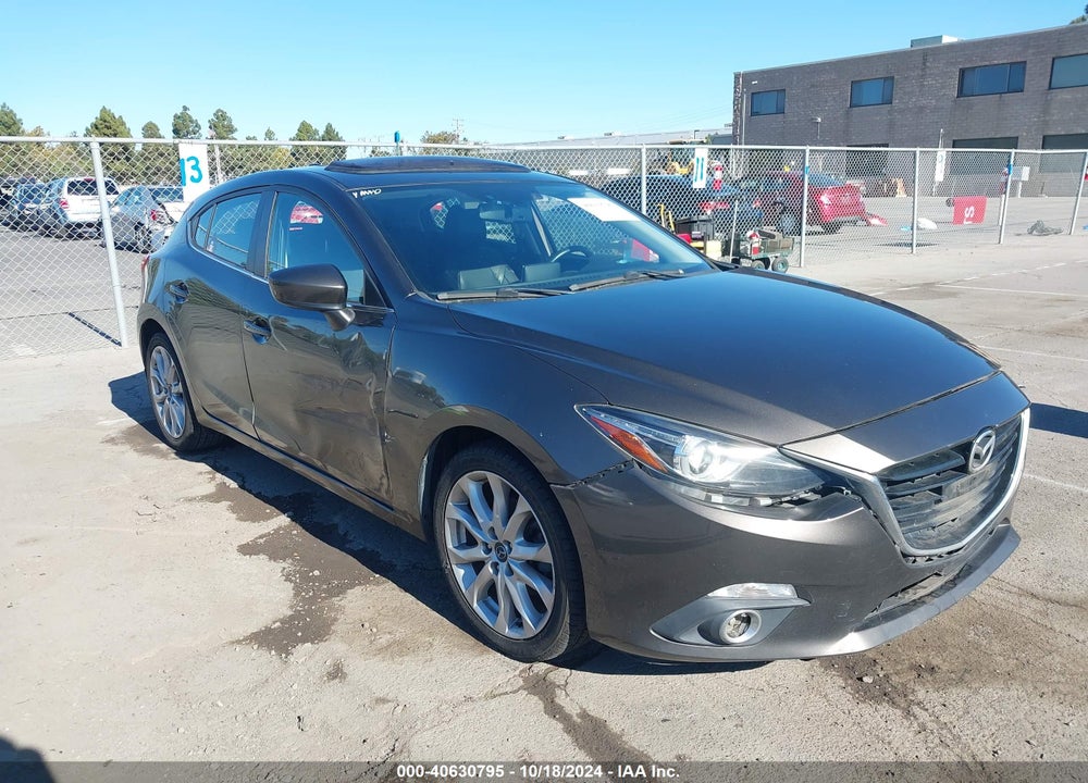 2014 MAZDA 3 S GRAND TOURING VIN: JM1BM1M38E1203680