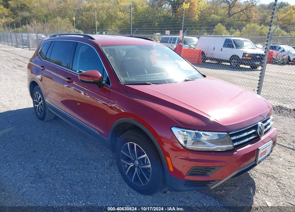 2021 VOLKSWAGEN TIGUAN 2.0T SE/2.0T SE R-LINE BLACK/2.0T SEL VIN: 3VV3B7AX2MM138624