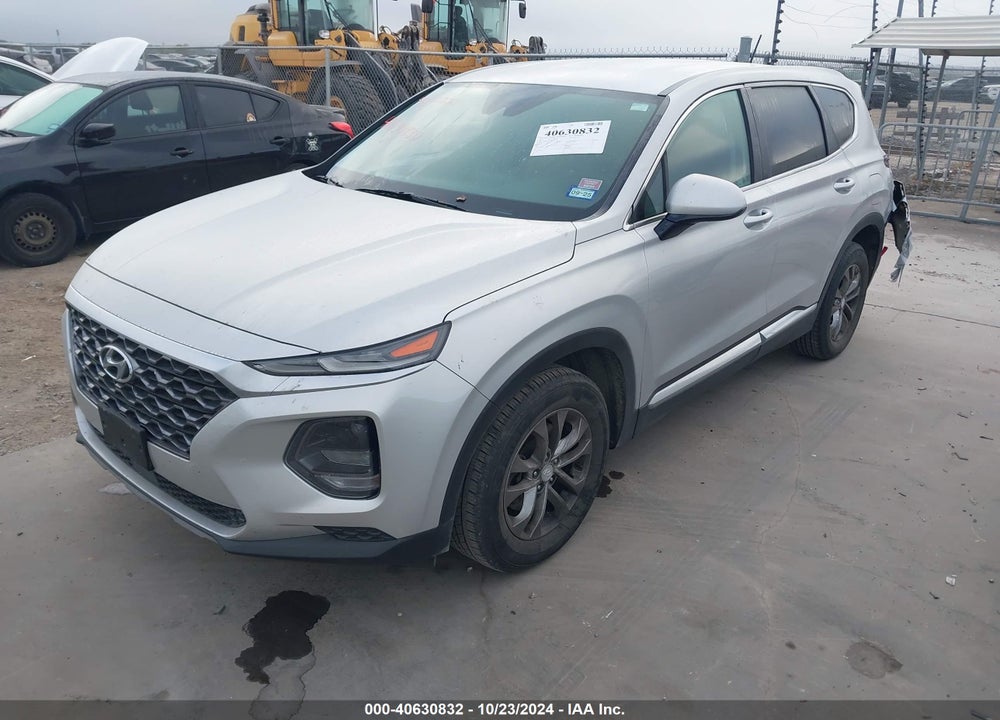 2019 HYUNDAI SANTA FE SE VIN: 5NMS23AD7KH108978