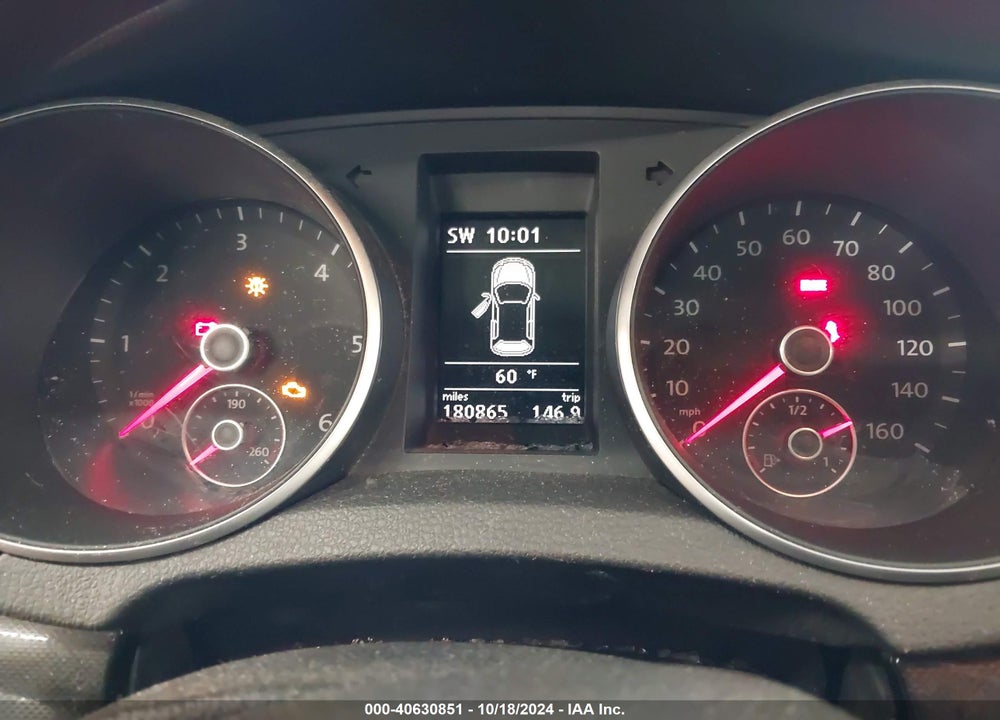 2011 VOLKSWAGEN JETTA SPORTWAGEN 2.0L TDI VIN: 3VWML7AJ3BM667392