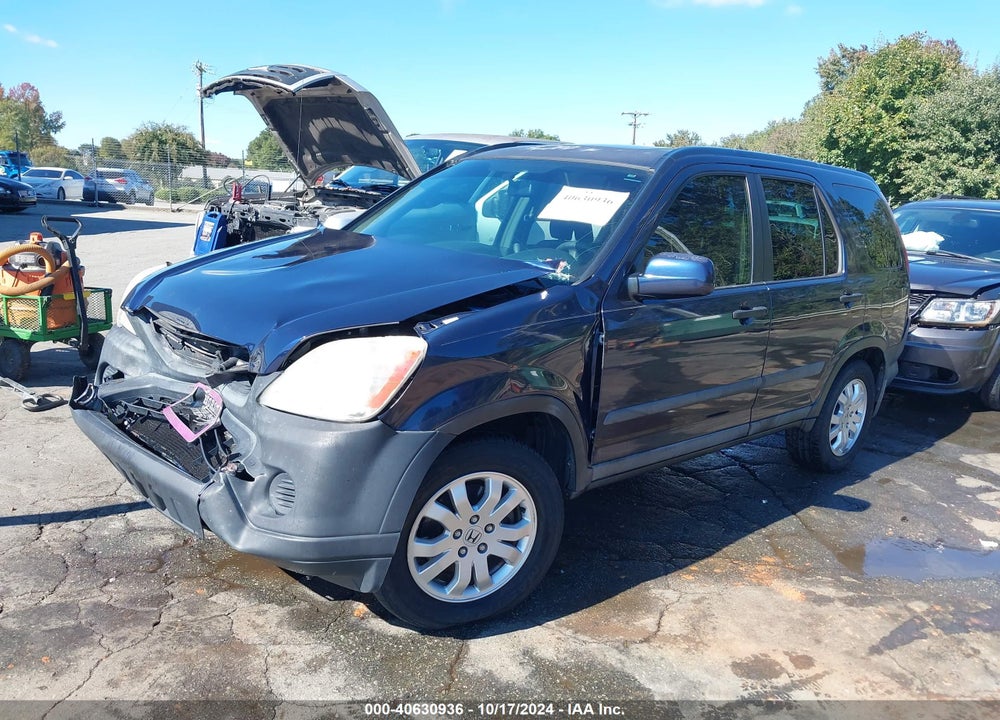2006 HONDA CR-V EX VIN: SHSRD78856U425165