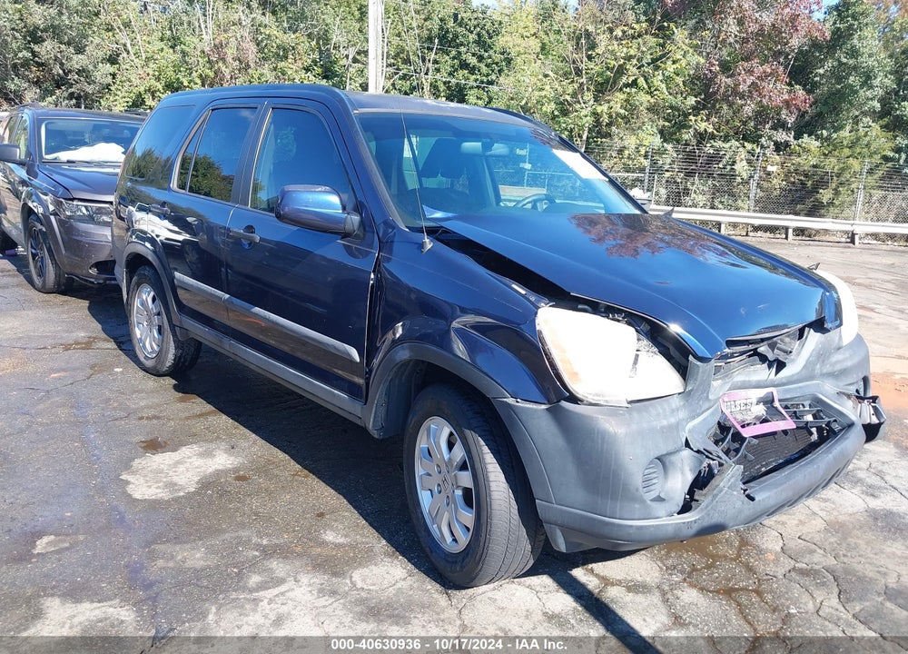 2006 HONDA CR-V EX VIN: SHSRD78856U425165