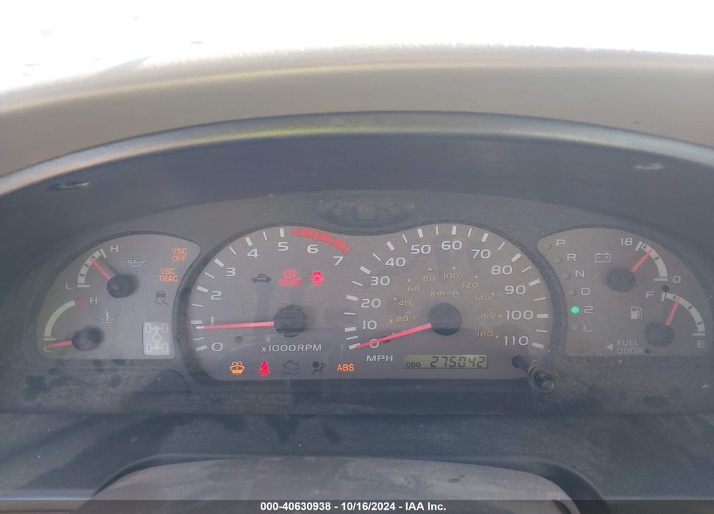2001 TOYOTA SEQUOIA LIMITED V8 VIN: 5TDBT48A81S054875