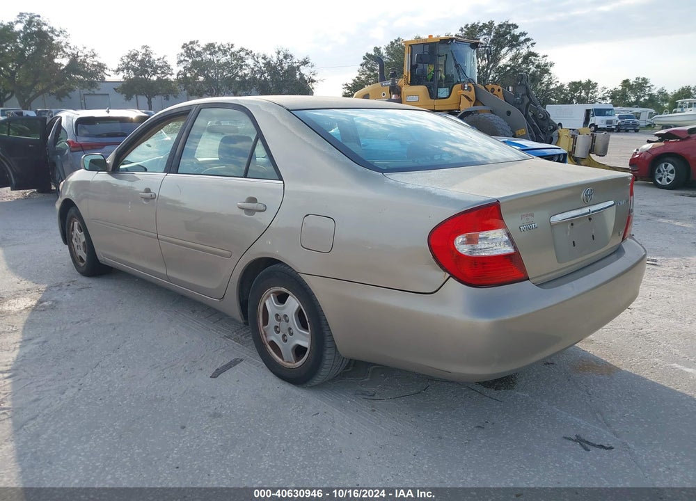 2003 TOYOTA CAMRY LE V6 VIN: 4T1BF32K33U548560