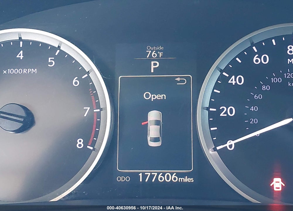 2015 LEXUS IS 250 VIN: JTHBF1D20F5043983