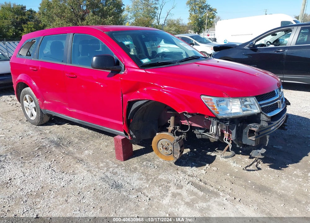 2013 DODGE JOURNEY AMERICAN VALUE PKG VIN: 3C4PDCAB4DT561217