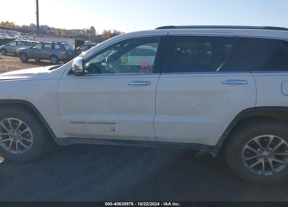 2015 JEEP GRAND CHEROKEE LIMITED VIN: 1C4RJFBGXFC651581