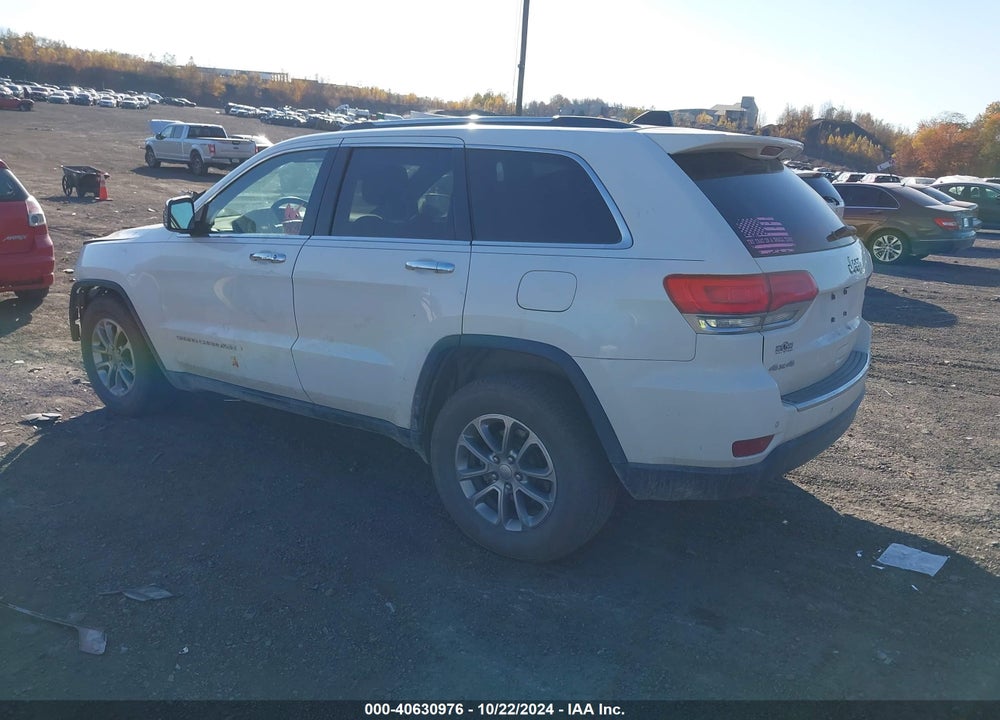 2015 JEEP GRAND CHEROKEE LIMITED VIN: 1C4RJFBGXFC651581
