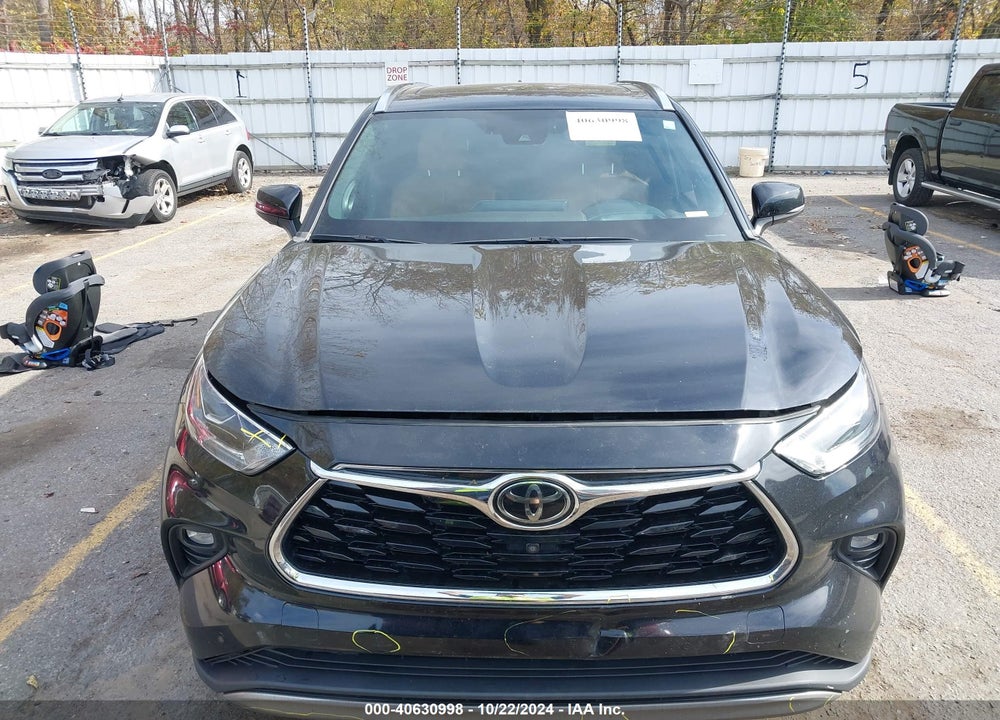 2020 TOYOTA HIGHLANDER PLATINUM VIN: 5TDFZRBHXLS003299