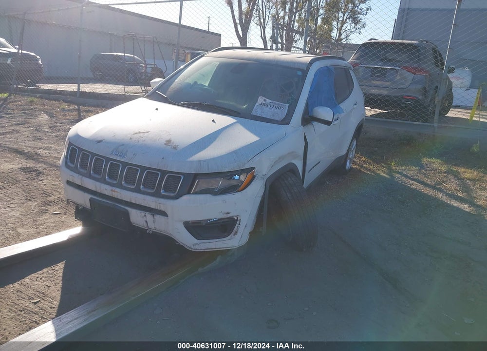 2019 JEEP COMPASS LATITUDE FWD VIN: 3C4NJCBB8KT788826