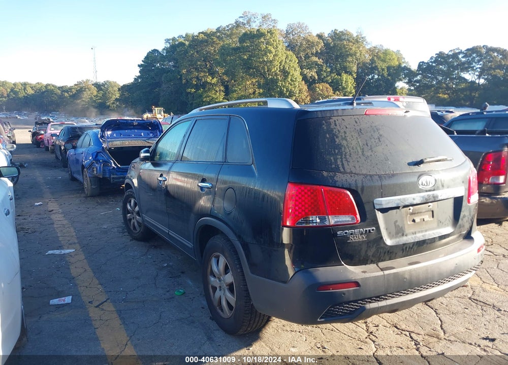 2012 KIA SORENTO LX V6 VIN: 5XYKT4A29CG189592