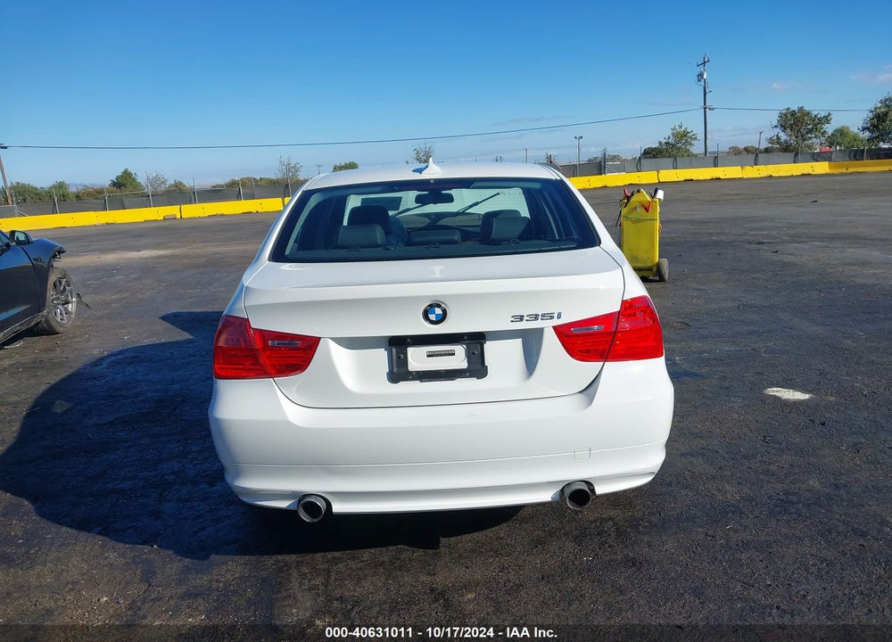 2011 BMW 335I VIN: WBAPM5C53BE435329