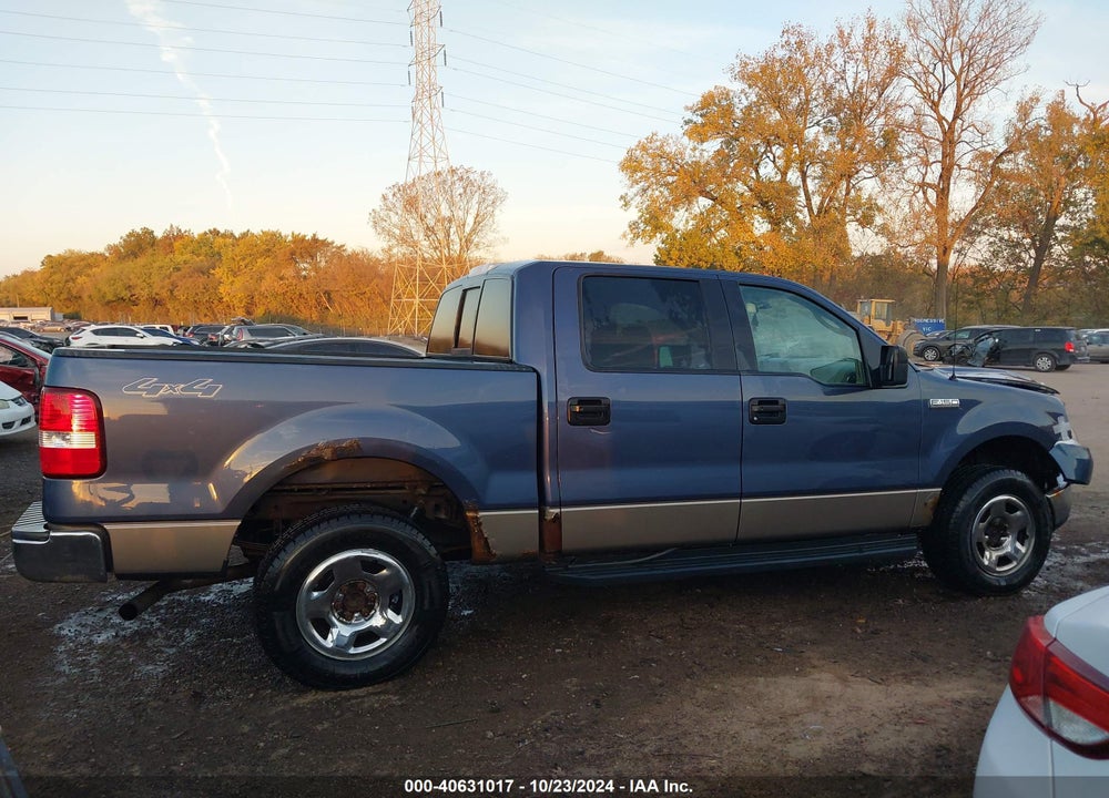 2005 FORD F-150 FX4/LARIAT/XLT VIN: 1FTPW14505FA30838