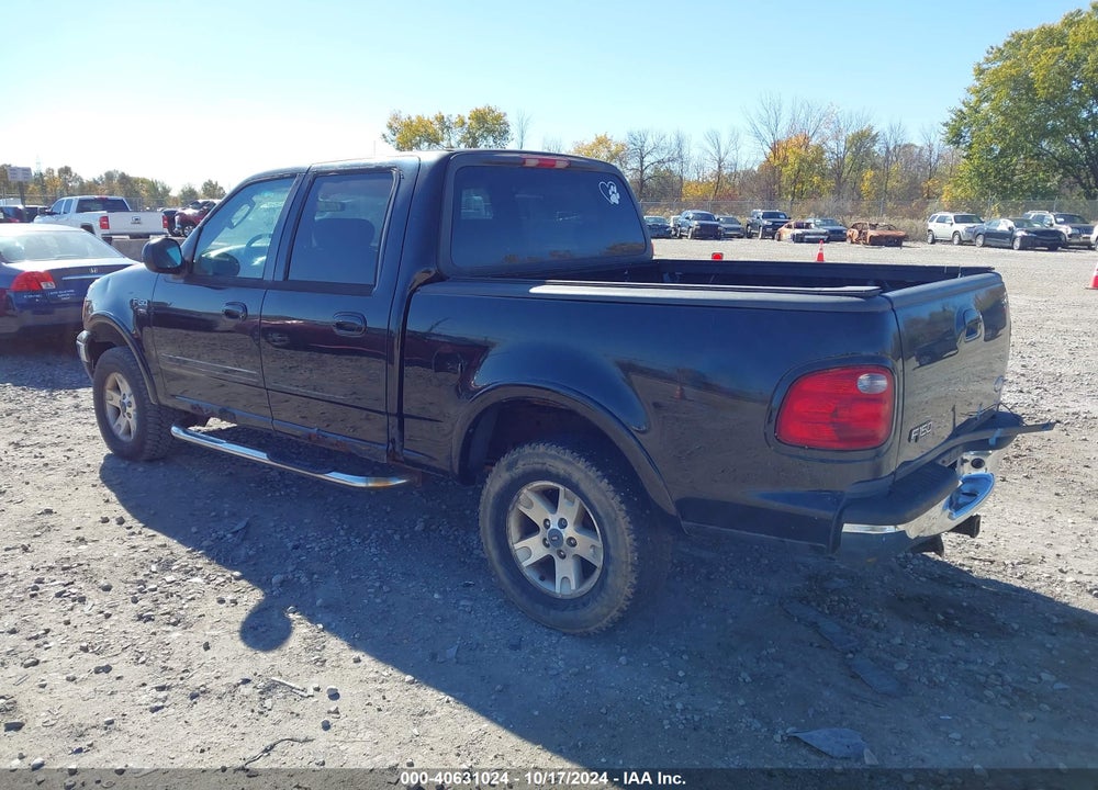 2002 FORD F-150 LARIAT/XLT VIN: 1FTRW08L22KE28857